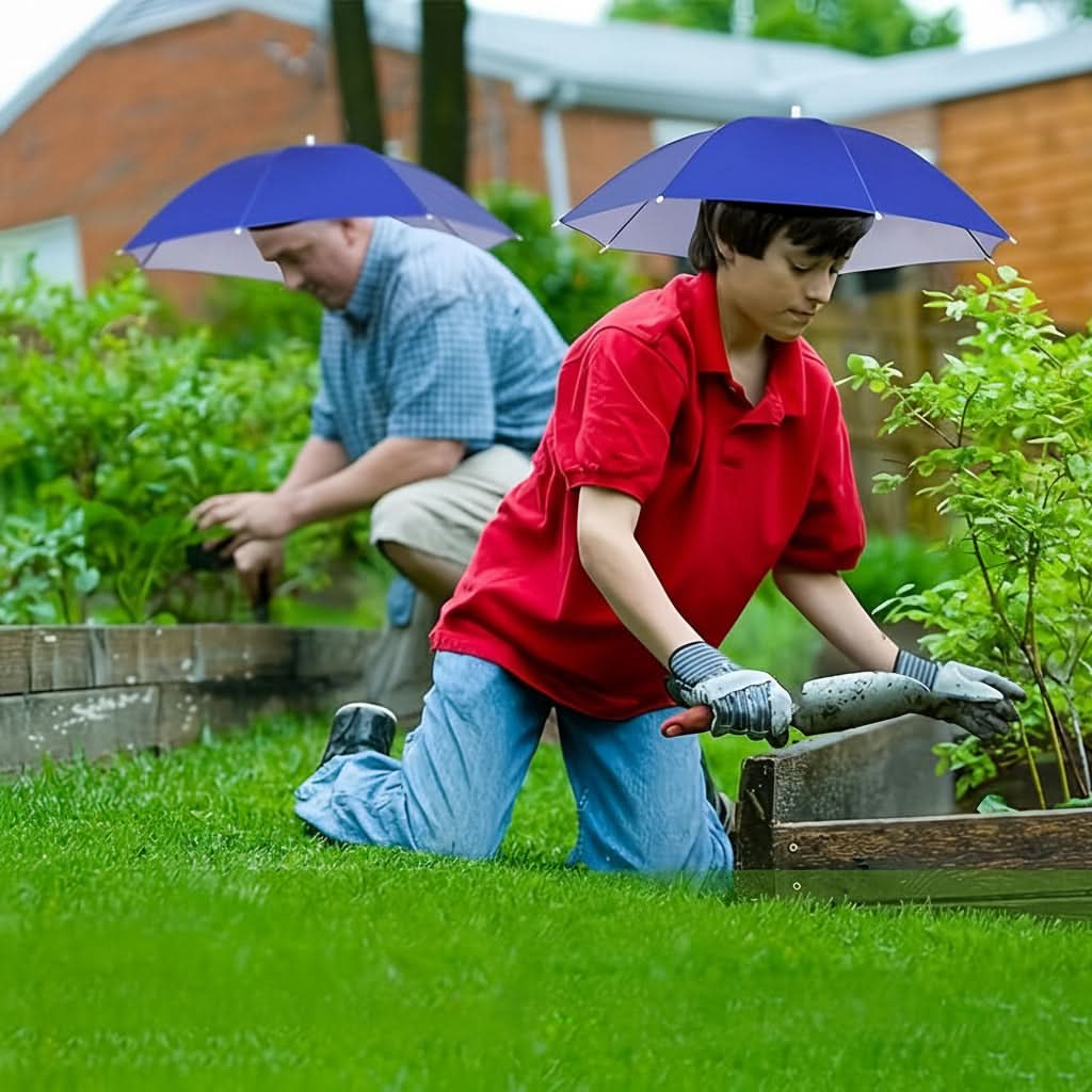 SunGuard - Effortless Hands-Free Umbrella Hat for Outdoor Enjoyment
