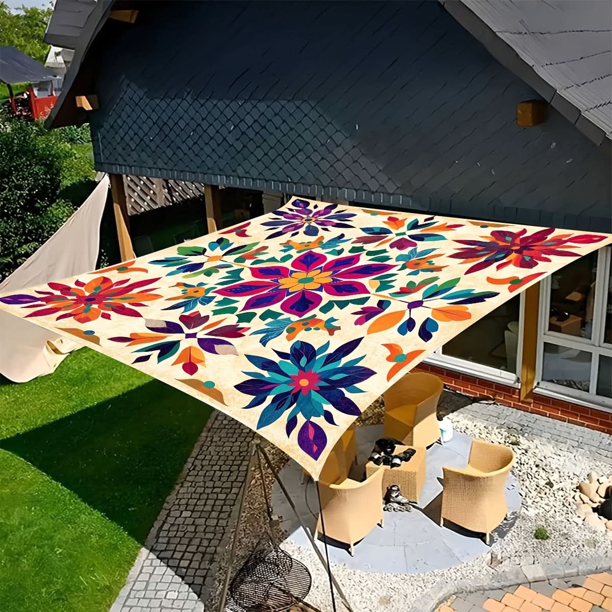 BreezyShade - Elegant Outdoor Canopy for Ultimate Relaxation