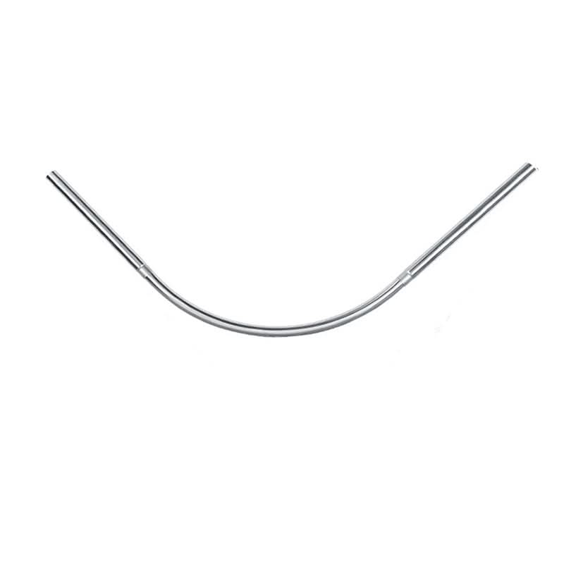 Versatile L-Shaped Shower Curtain Rod with Easy Installation