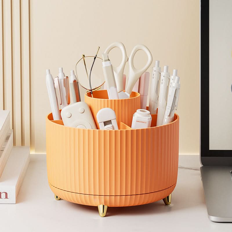 Twirl & Tidy – 360-Degree Rotating Makeup Storage Solution
