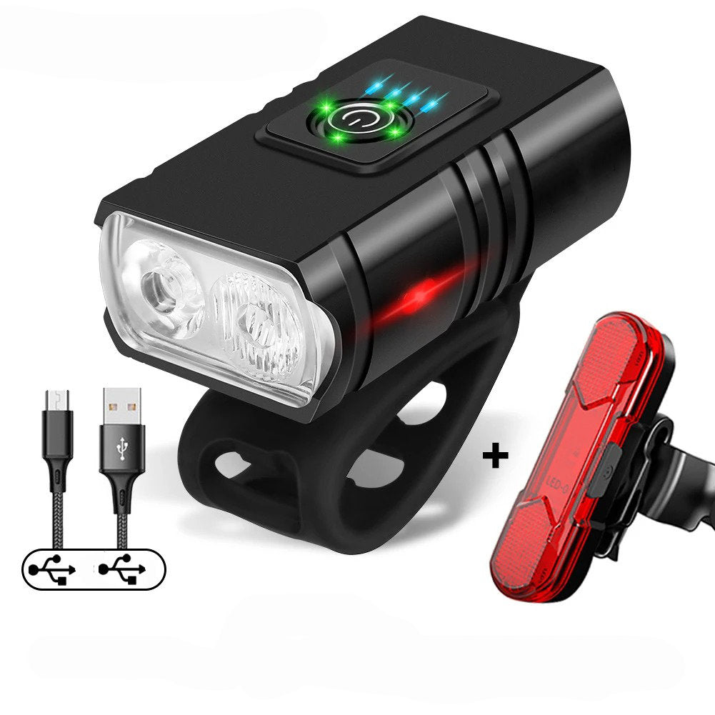 Illuminate Your Ride: Powerful Bike Light Set