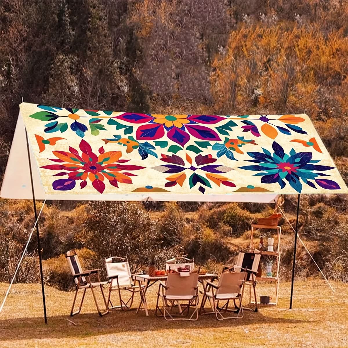 BreezyShade - Elegant Outdoor Canopy for Ultimate Relaxation