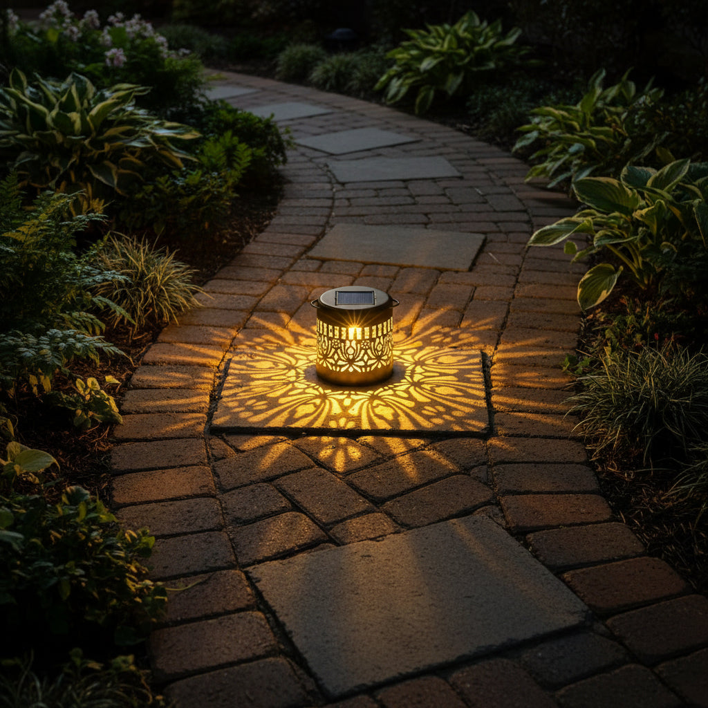 Lunara – Solar Lotus Projection Decorative Table Light