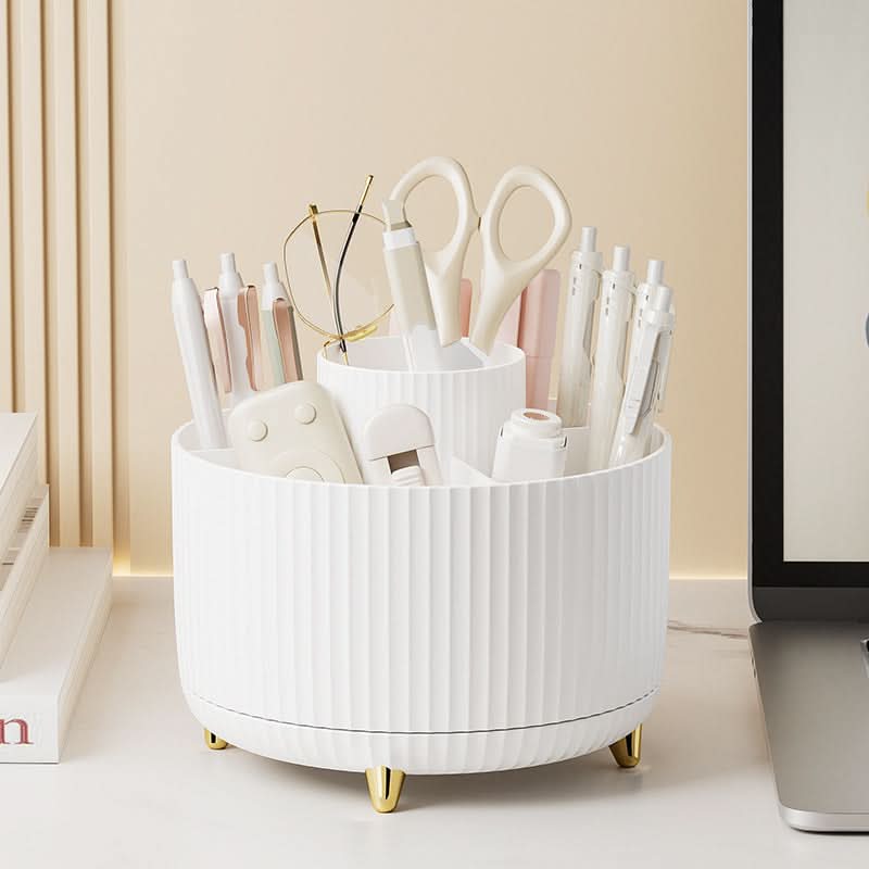 Twirl & Tidy – 360-Degree Rotating Makeup Storage Solution