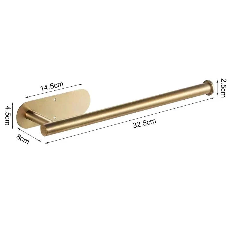 Sleek Stainless Steel Paper Towel Holder for Efficient Spaces