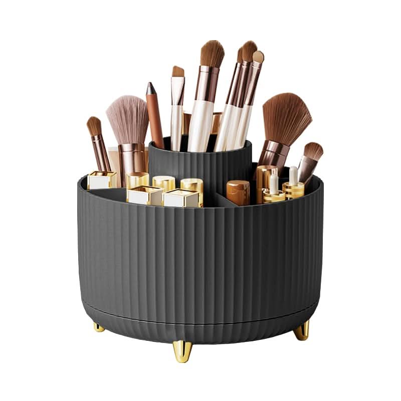 Twirl & Tidy – 360-Degree Rotating Makeup Storage Solution