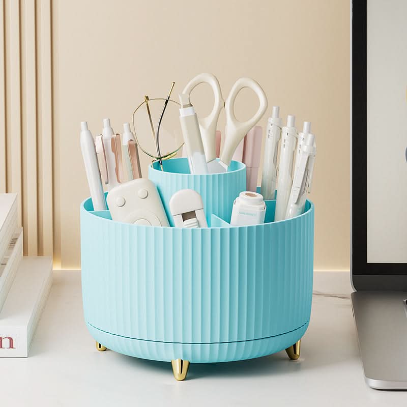 Twirl & Tidy – 360-Degree Rotating Makeup Storage Solution