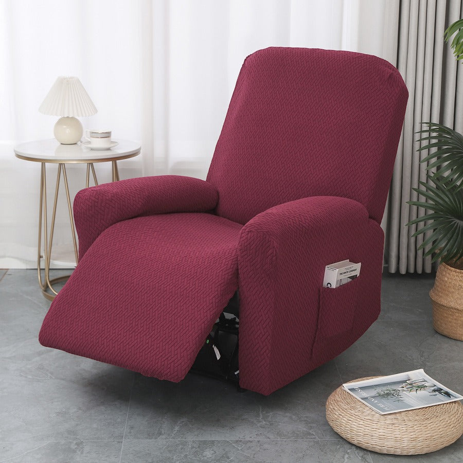 ComfortGuard – Stylish Recliner Cover with Handy Storage Pocket