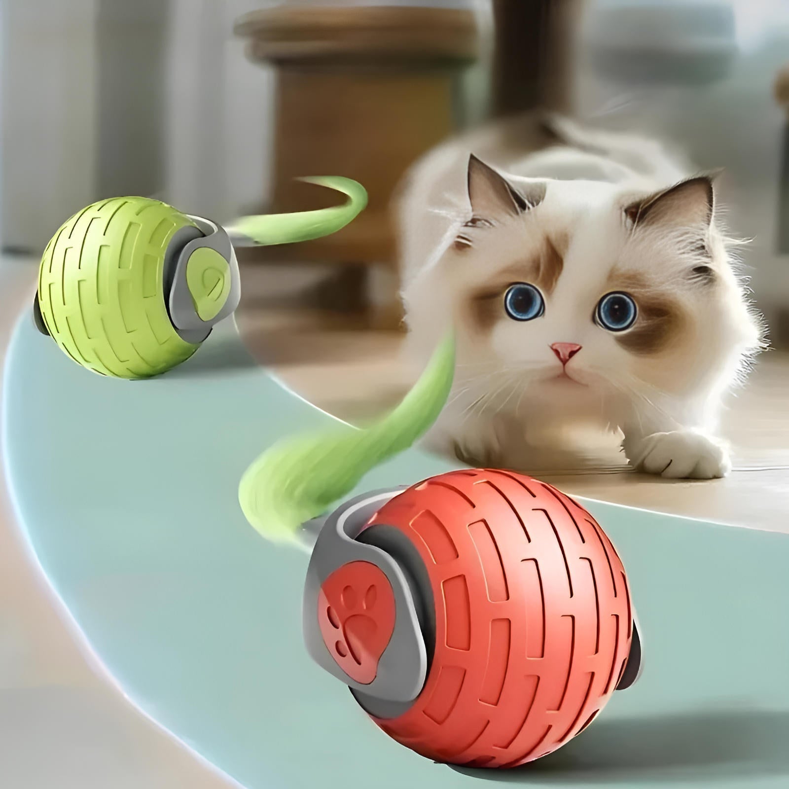Interactive Motion Cat Play Companion