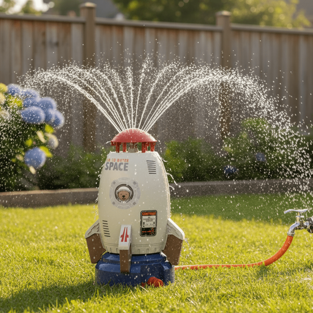AquaTwist – Fun Rotating Sprinkler for Outdoor Play