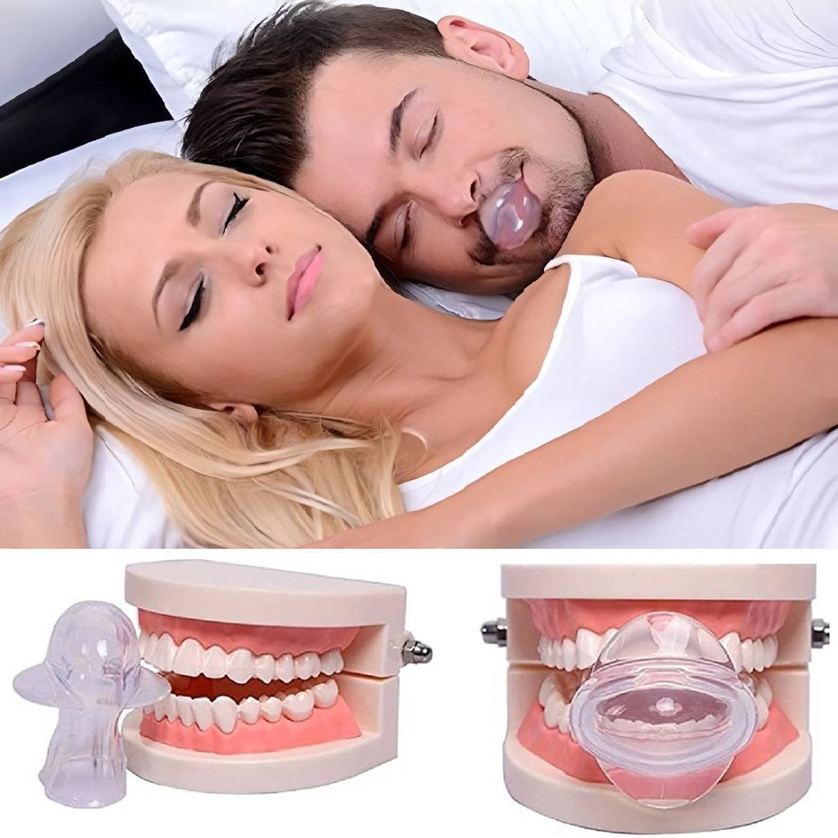Non-Invasive Sleep Aid for Snoring Relief and Comfort