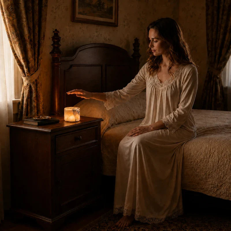 Elegant Marble Touch Table Lamp with Rechargeable Design