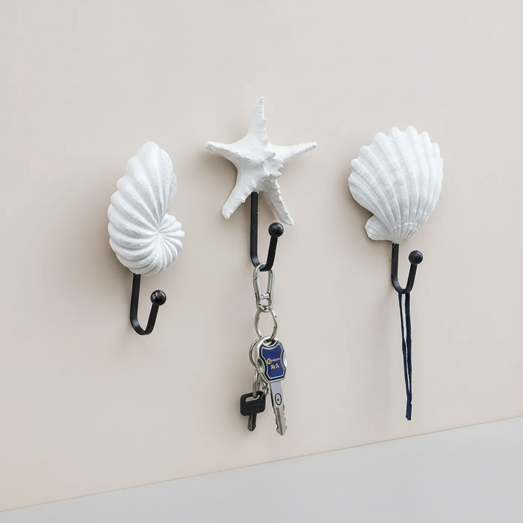 Nautical Themed Storage Decor – Coastal Shelf Organizer