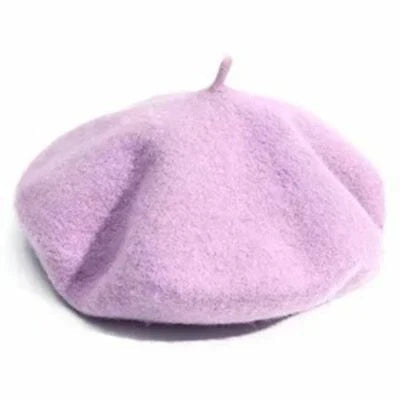 Chic Wool Beret | Cozy Winter Hat with Flexible Fit