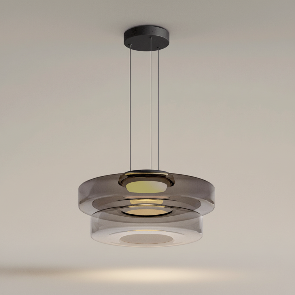 LED Pendant Light with Multi-Level Design