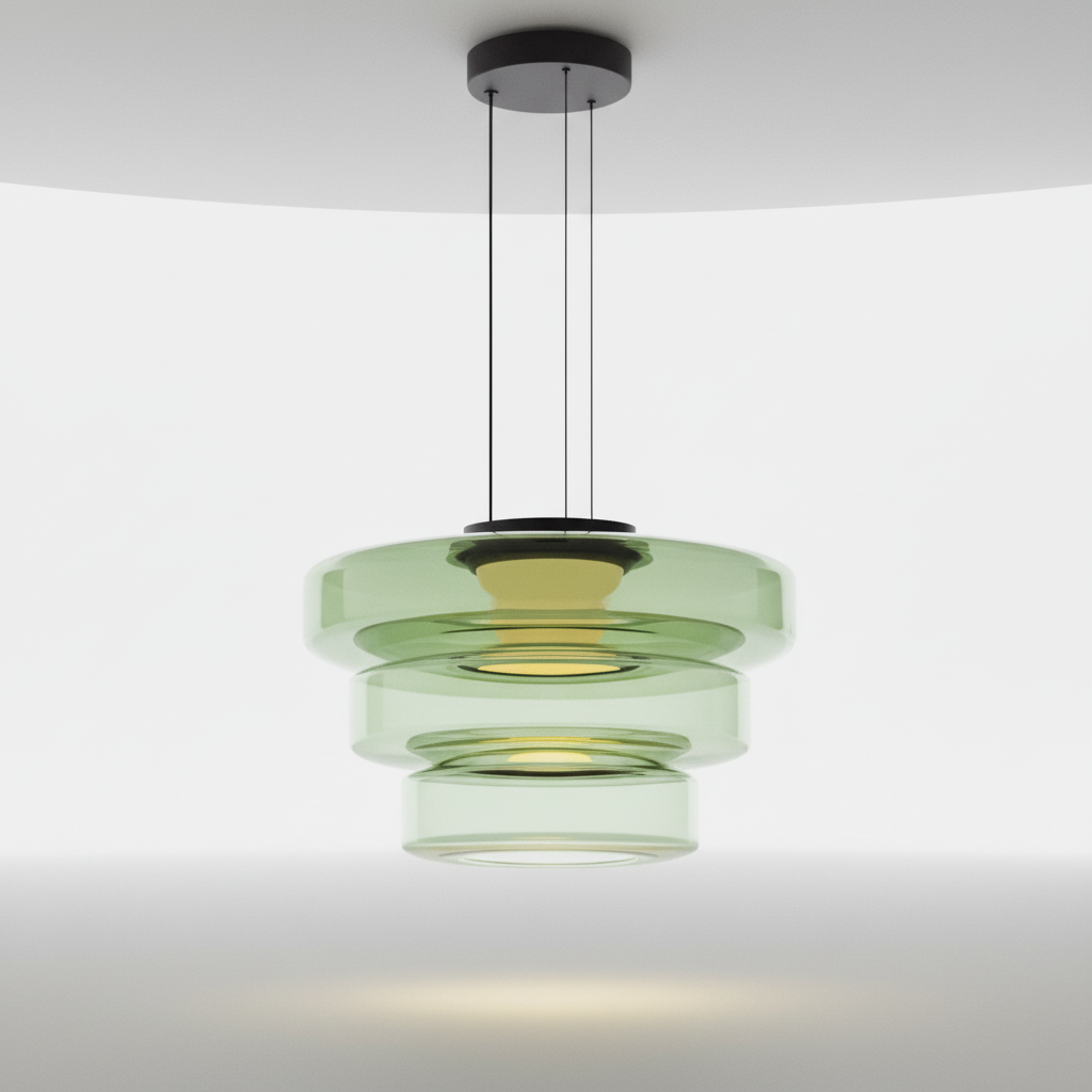 LED Pendant Light with Multi-Level Design