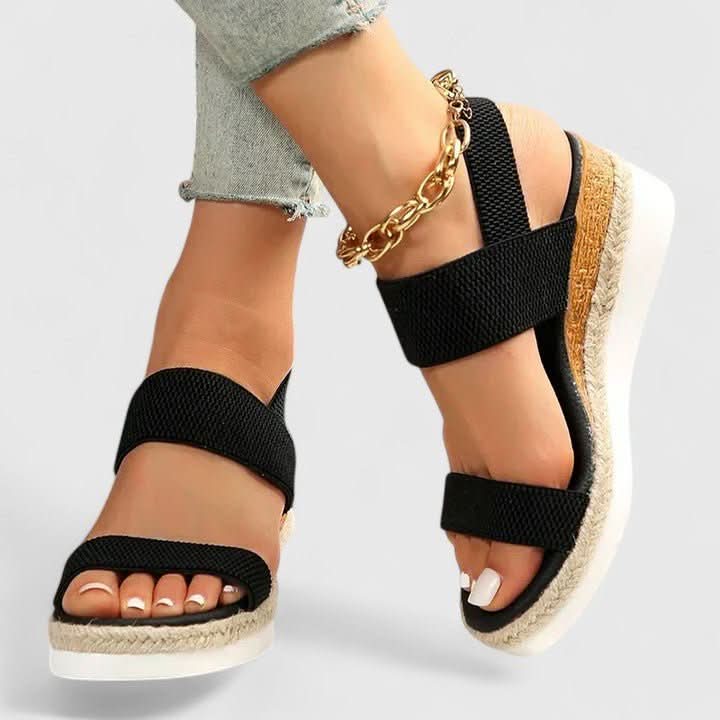 ComfortFit - Supportive Wedge Sandals for Women