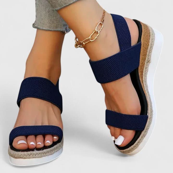 ComfortFit - Supportive Wedge Sandals for Women