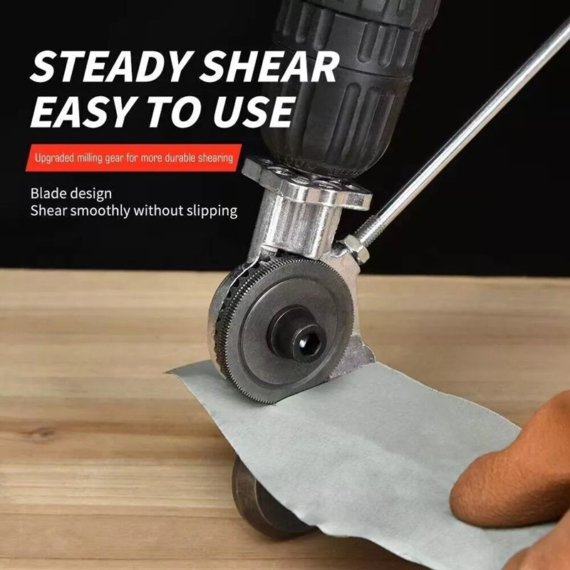 Heavy-Duty Metal Cutting Drill Attachment for Precision Work