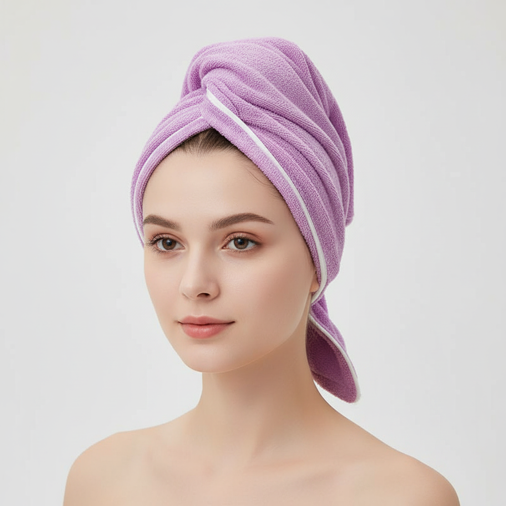 HairDrying Towel Made of Microfiber - Quick Drying Solution