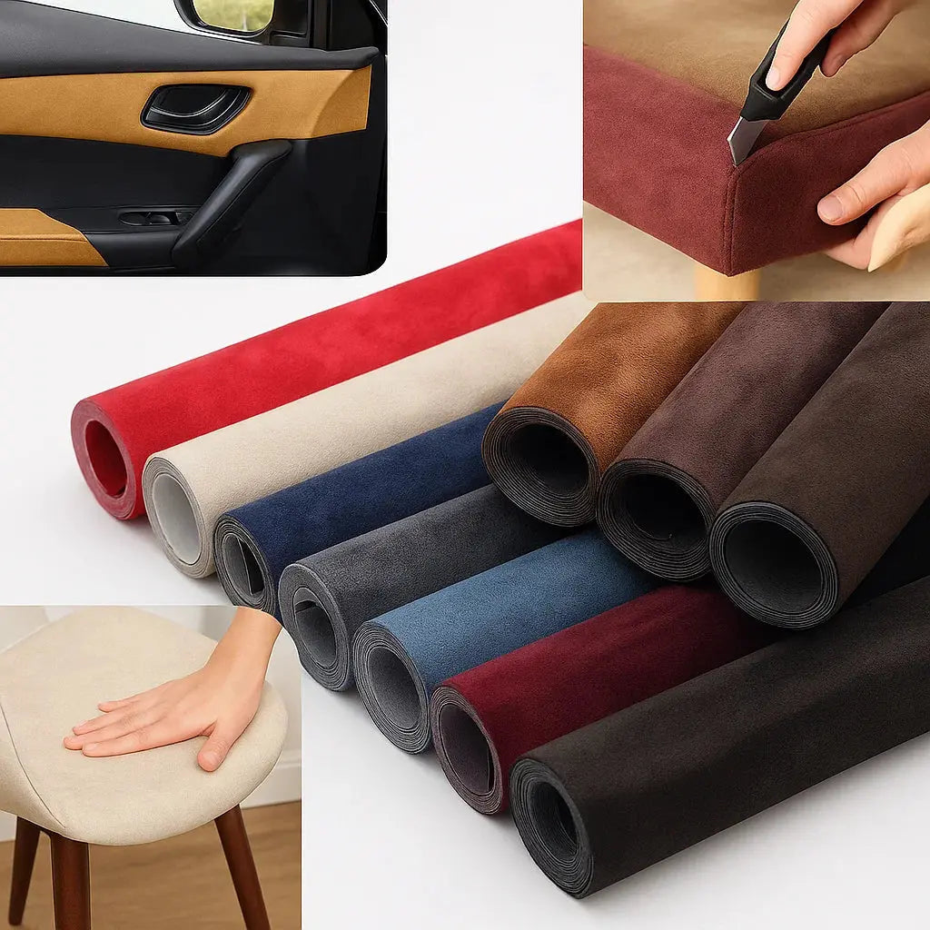 Versatile Self-Adhesive Fabric for Vehicles and Home Decor