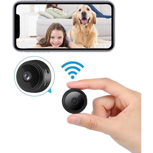 Sleek Wireless Magnetic Surveillance Camera with Live Streaming