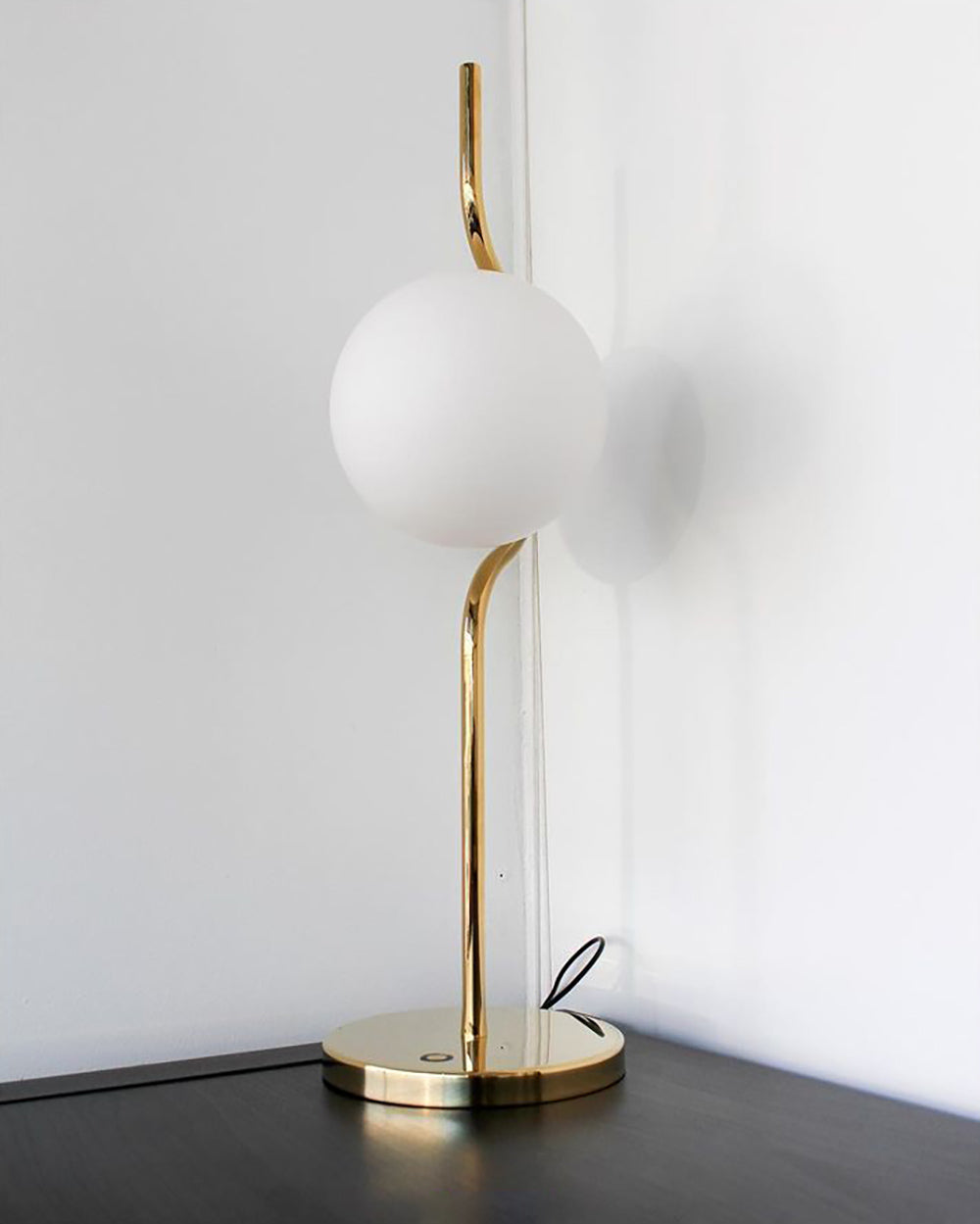 Sculptural Minimalist Table Lamp