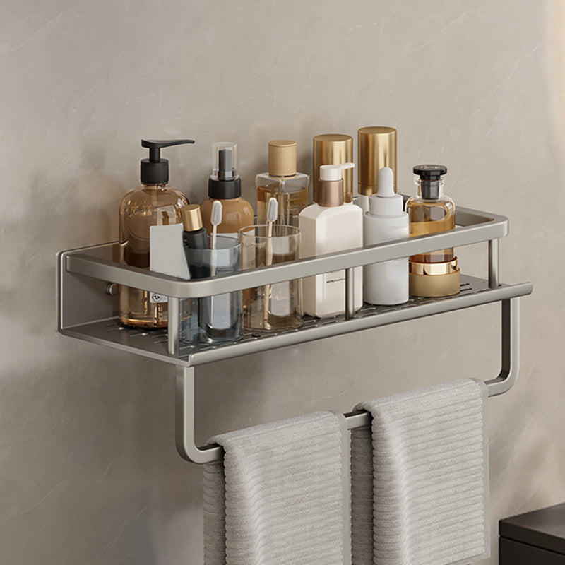 Sleek Steel Shelf Set for Modern Bathroom Organization