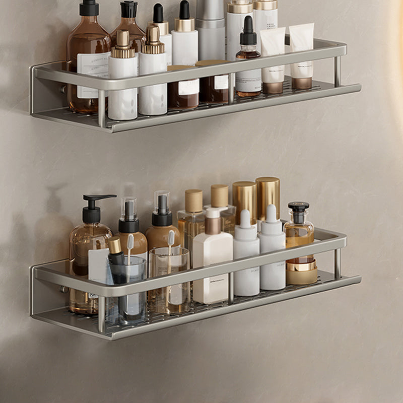 Sleek Steel Shelf Set for Modern Bathroom Organization