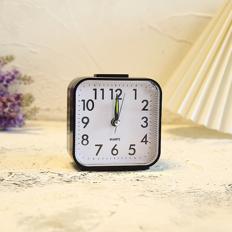 Serene Wake Silent Clock with Clear Display and Soft Alarm
