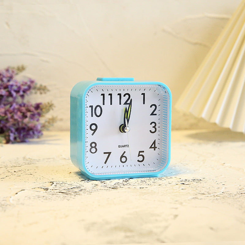 Serene Wake Silent Clock with Clear Display and Soft Alarm