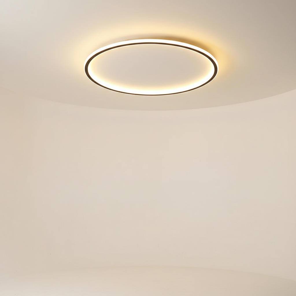 Round Ceiling Light Fixture - Minimalist Design