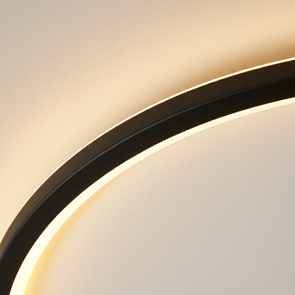 Round Ceiling Light Fixture - Minimalist Design