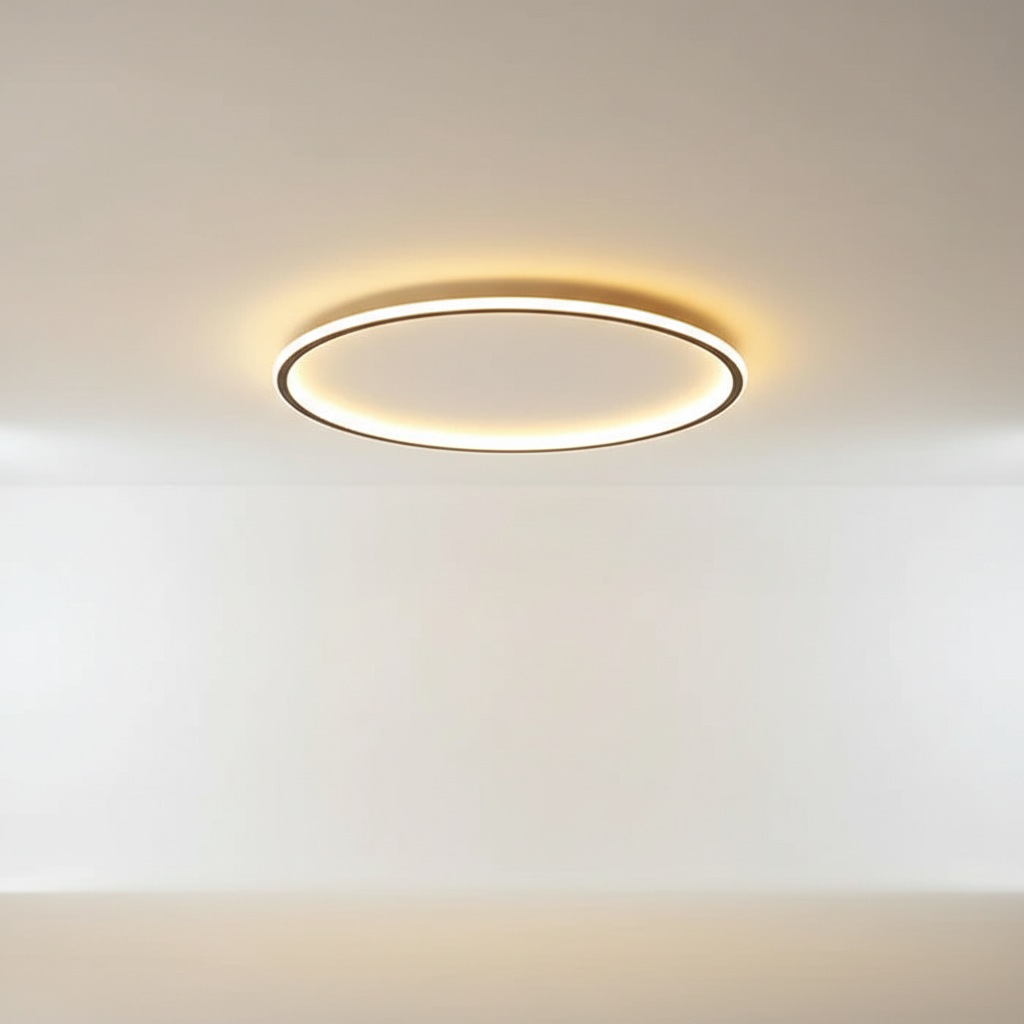 Round Ceiling Light Fixture - Minimalist Design