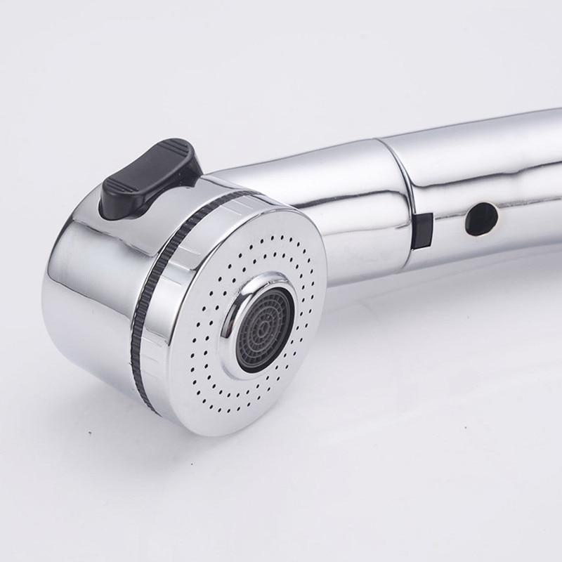 Versatile 360-Degree Pull-Out Shower Mixer with Height Adjustment