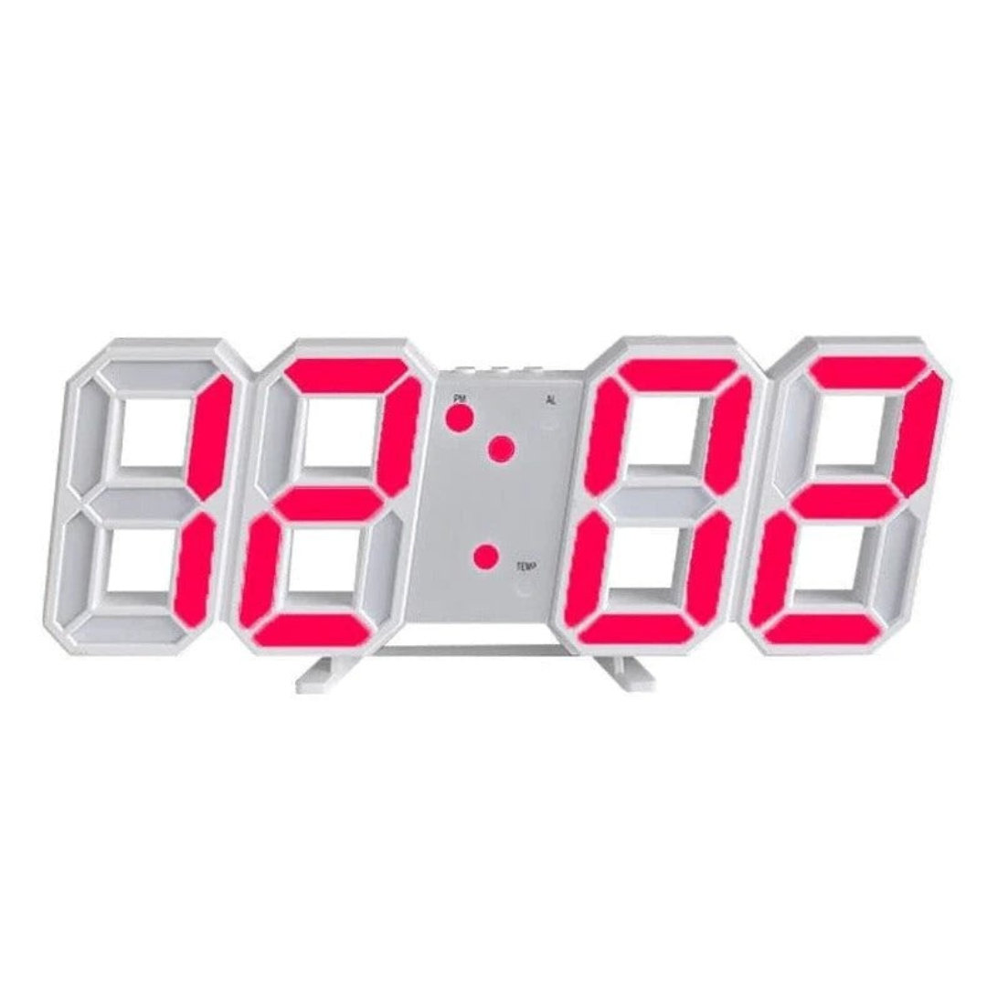 Sleek 3D LED Wall Timepiece | Elegant Decor for Every Space