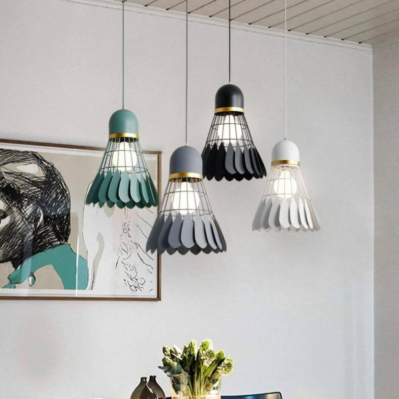 Sleek Pendant Chandelier with E27 Base for Elegant Spaces