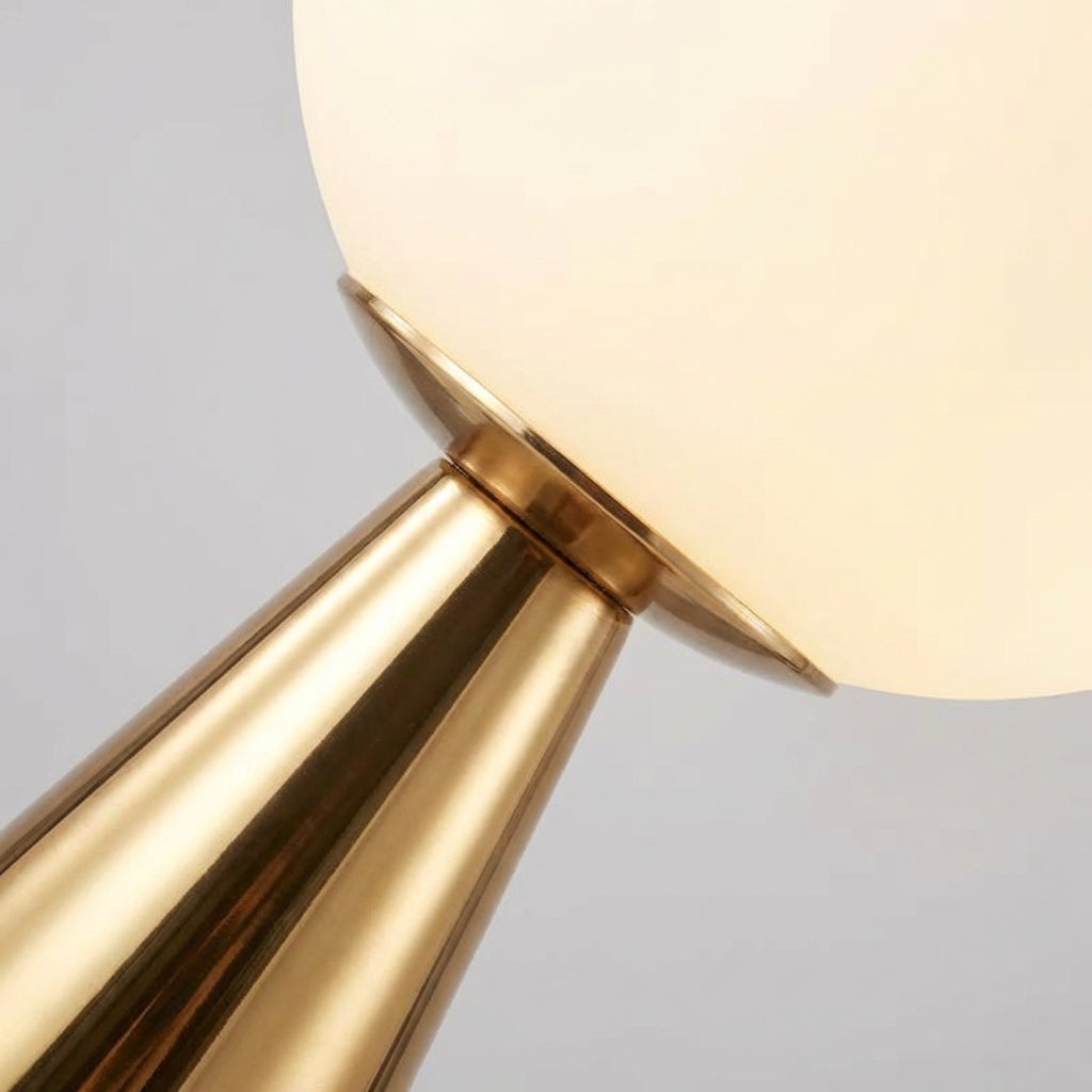 Contemporary Cone-Shaped Table Lamp