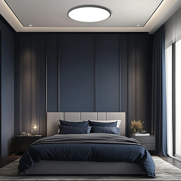 Sleek Ceiling Light Fixture | Low-Profile Design for Bright Spaces