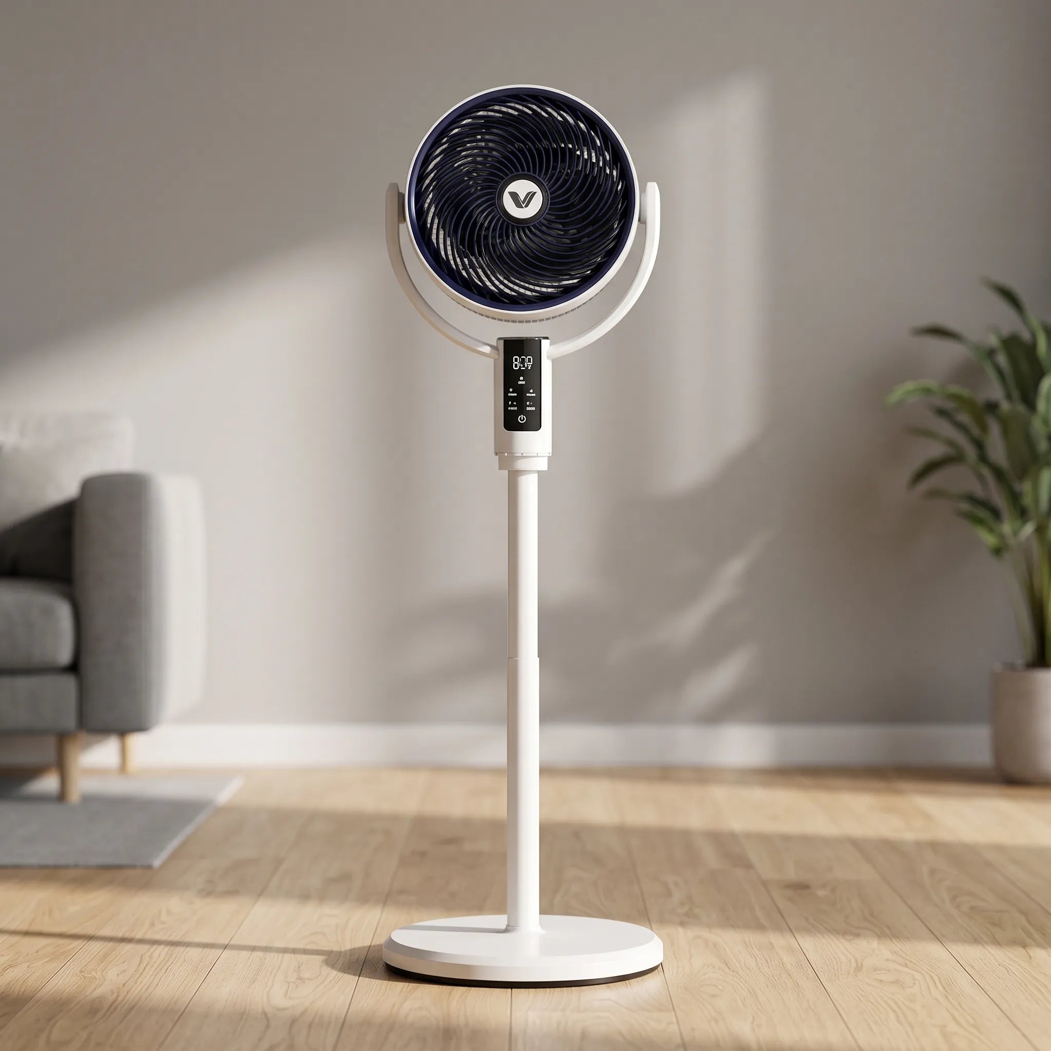 Contemporary Oscillating Stand Fan