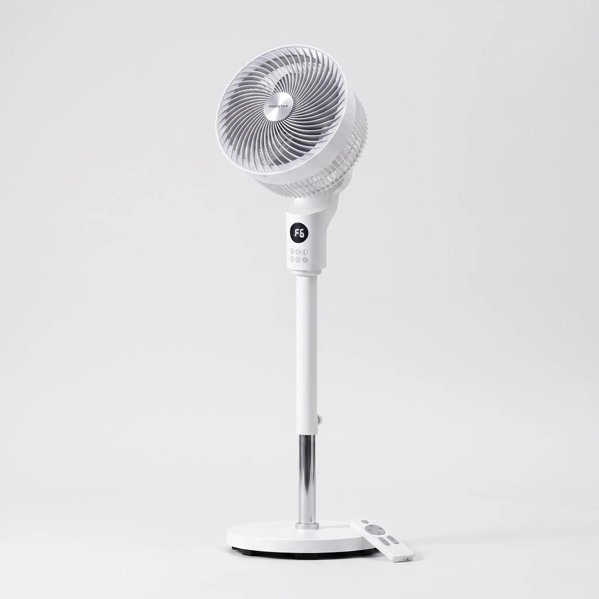 Contemporary Standing Fan with Oscillation Feature