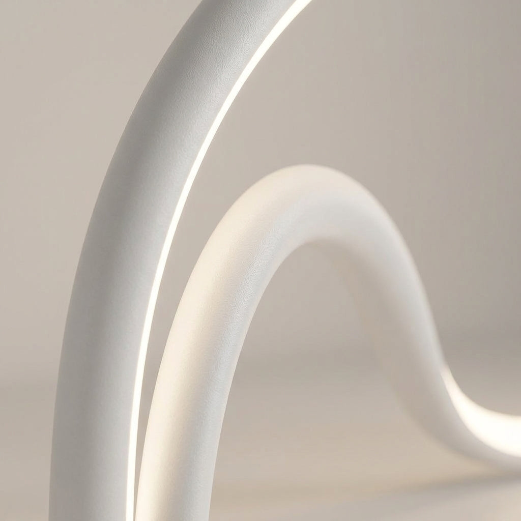 Sculptural Arc Table Lamp - Contemporary Design