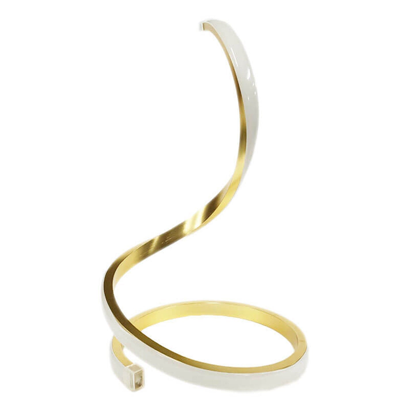 Elegant Curved LED Desk Lamp with Touch Control and Color Options