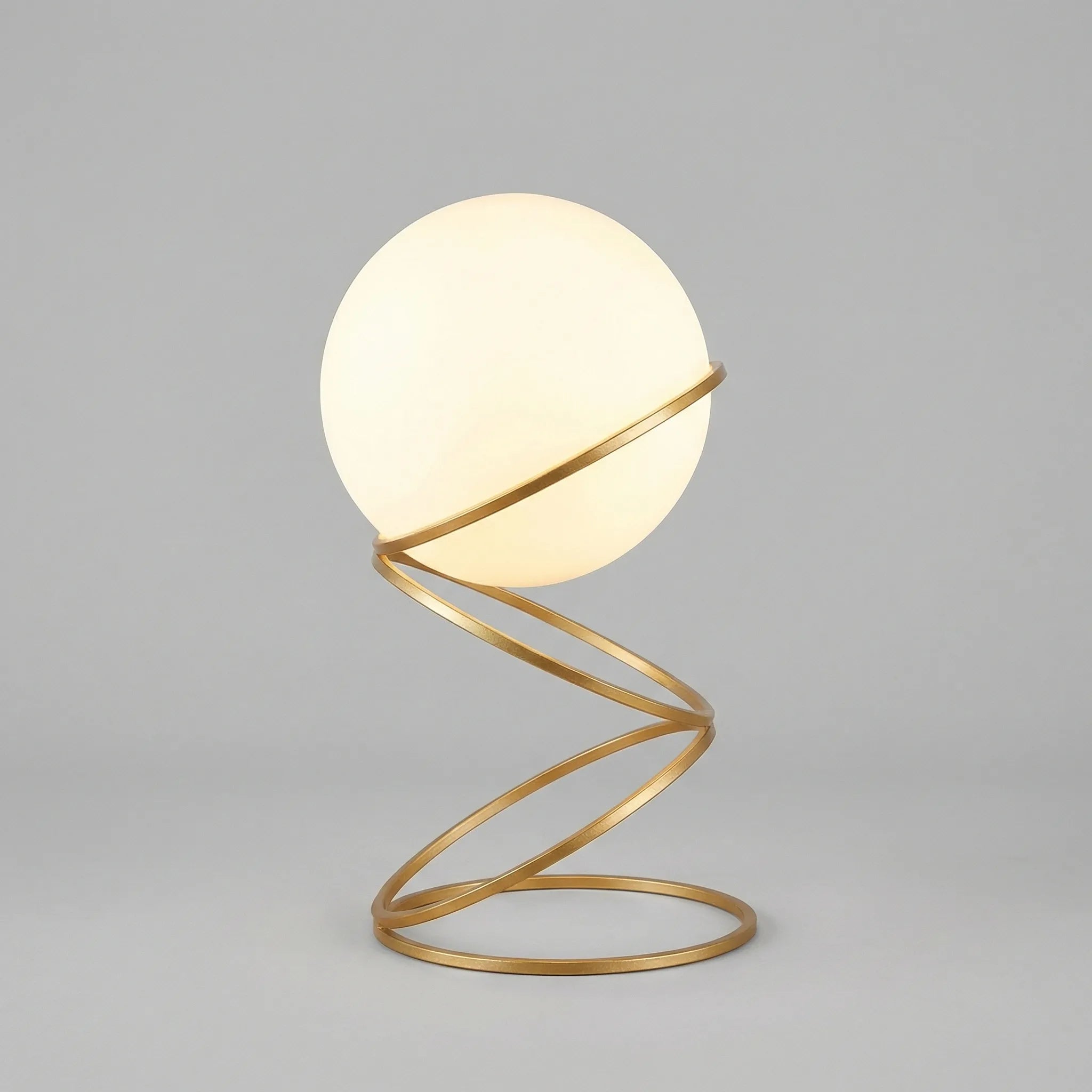 Spiral Design Table Lamp - Contemporary Style