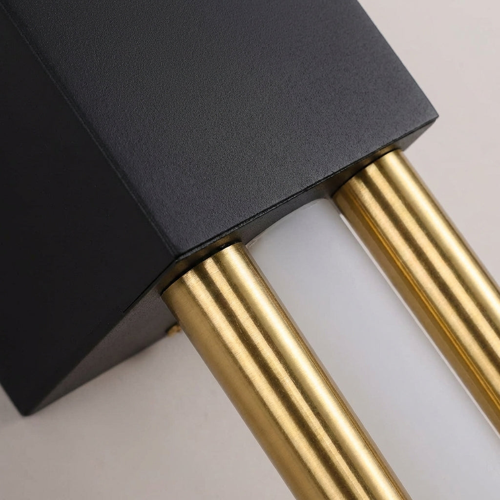 Contemporary Vertical Wall Light Fixture