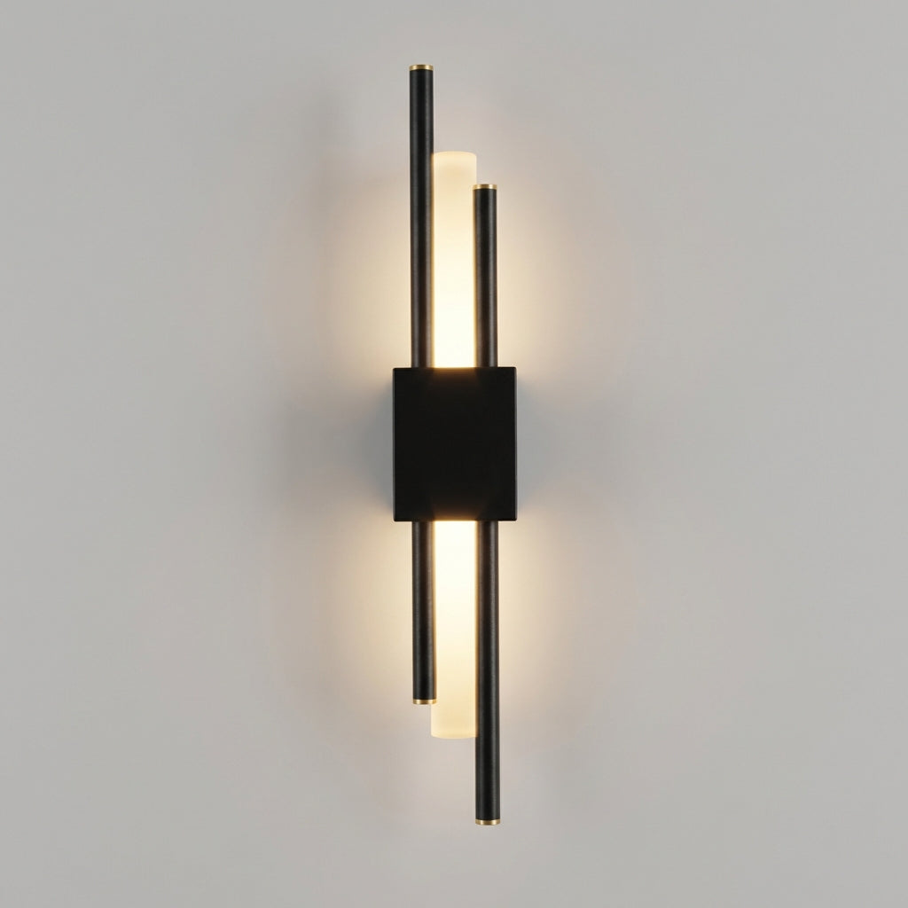 Contemporary Vertical Wall Light Fixture