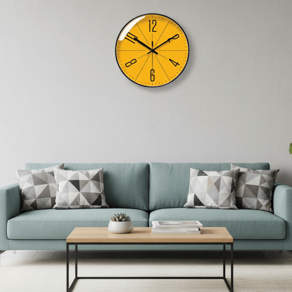 ChronoSleek – Silent Quartz Wall Clock for Modern Homes
