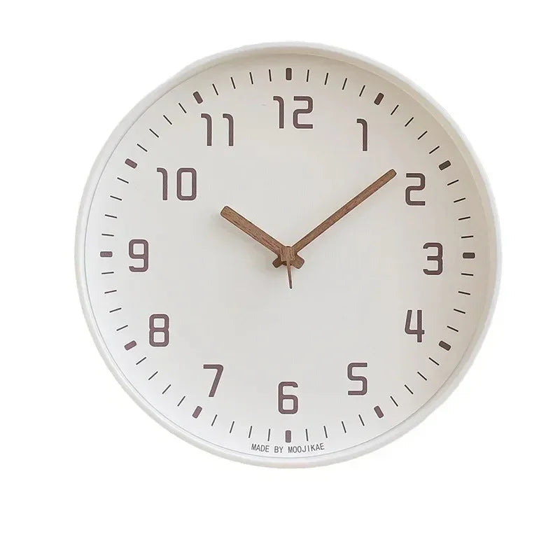 Sleek Silent Wall Clock with Modern Design