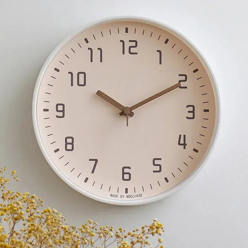 Sleek Silent Wall Clock with Modern Design
