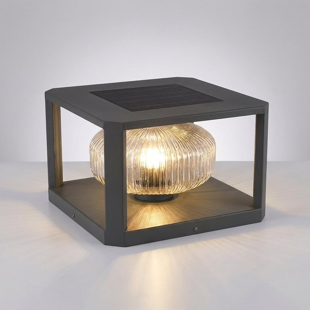 Contemporary Cube Outdoor Light Fixture